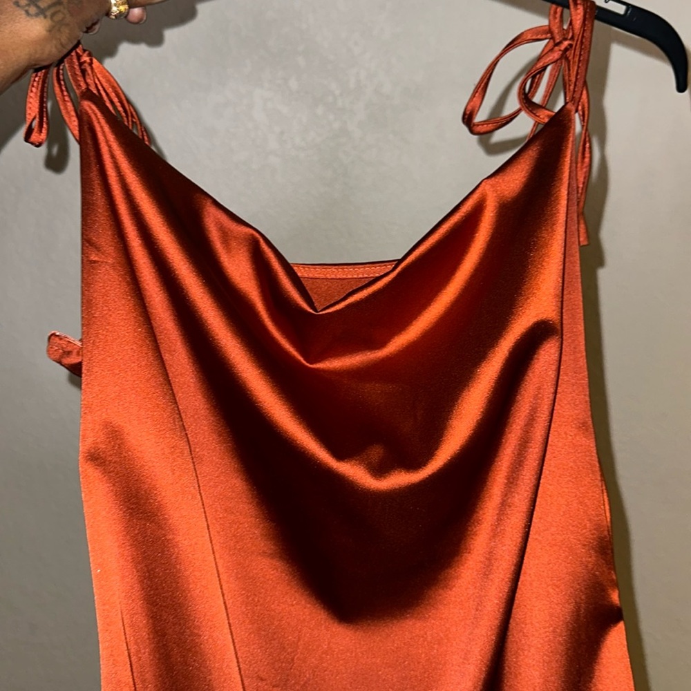 Orange Dress